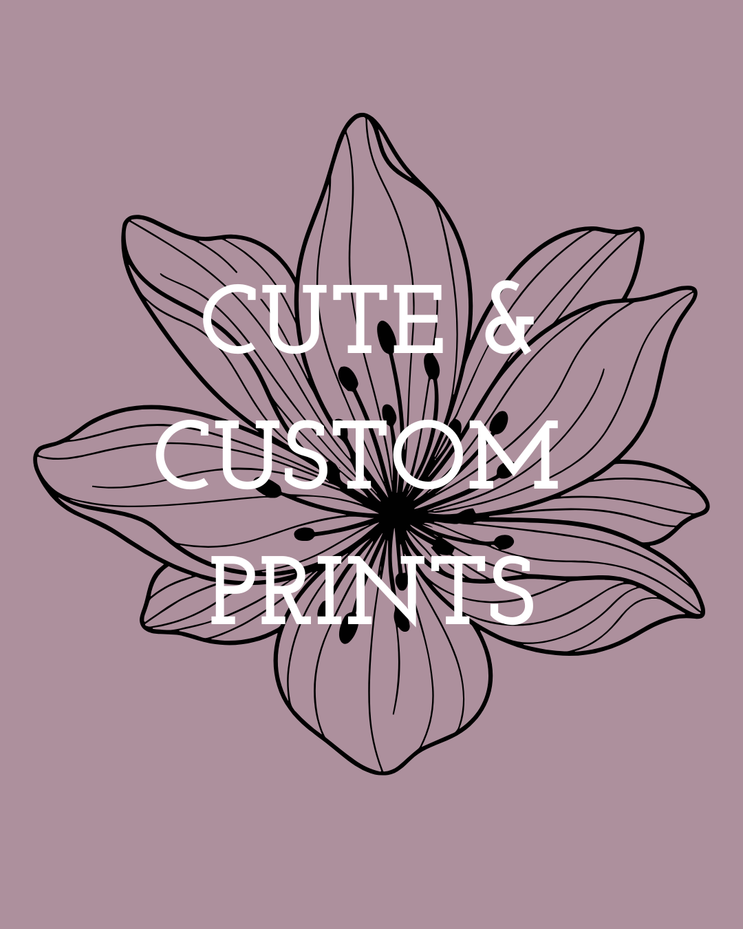 Gifts - Cute & Custom Prints