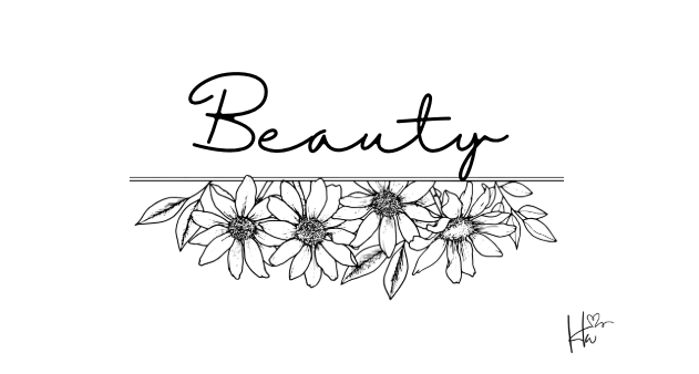 Insert Beauty - Zwart & Wit