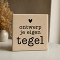 Ontwerp jouw eigen tegeltje!