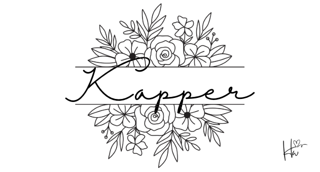 Insert Kapper - Zwart & Wit