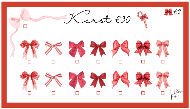 Kerst Challenges (3 stuks!!)