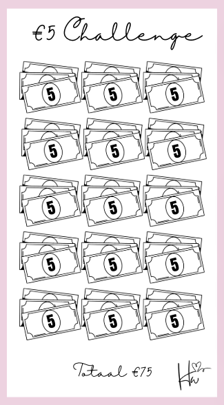 A6 Challenge - Briefgeld €5 (€75)
