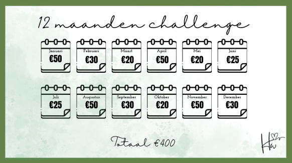 A6 Challenge - 12 maanden (€400)