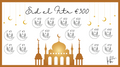 A6 Challenge - Eid al Fitr 300 euro