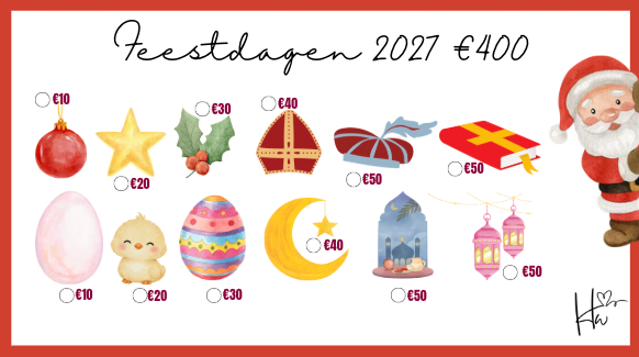 A6 Challenge - Feestdagen 2027