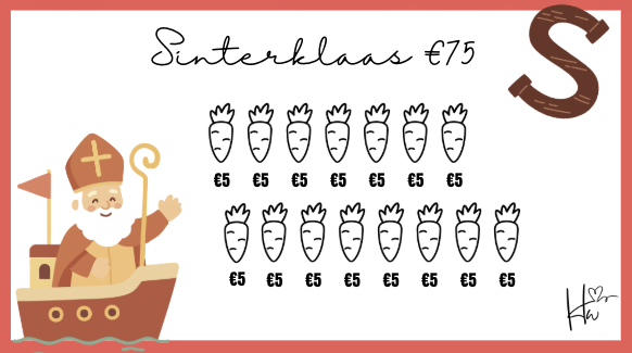 A6 Challenge - Sinterklaas 75 euro