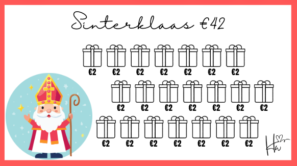 A6 Challenge - Sinterklaas 42 euro