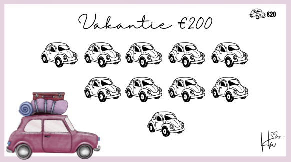 A6 Challenge - Vakantie 200 euro