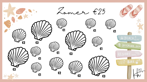 A6 Challenge - Zomer 25 euro