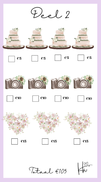 Saving Set - Wedding Lila