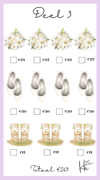 Saving Set - Wedding Lila