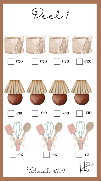 Saving Set - Woning