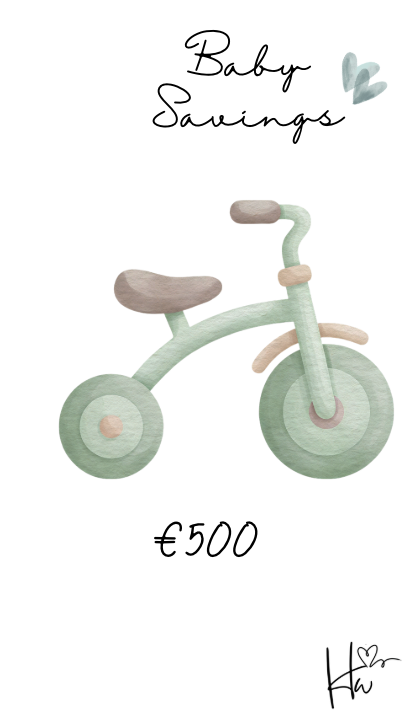 Dashboard - Babysavings Fiets groen