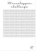 A5 Challenge - 100 Enveloppen Challenge basis