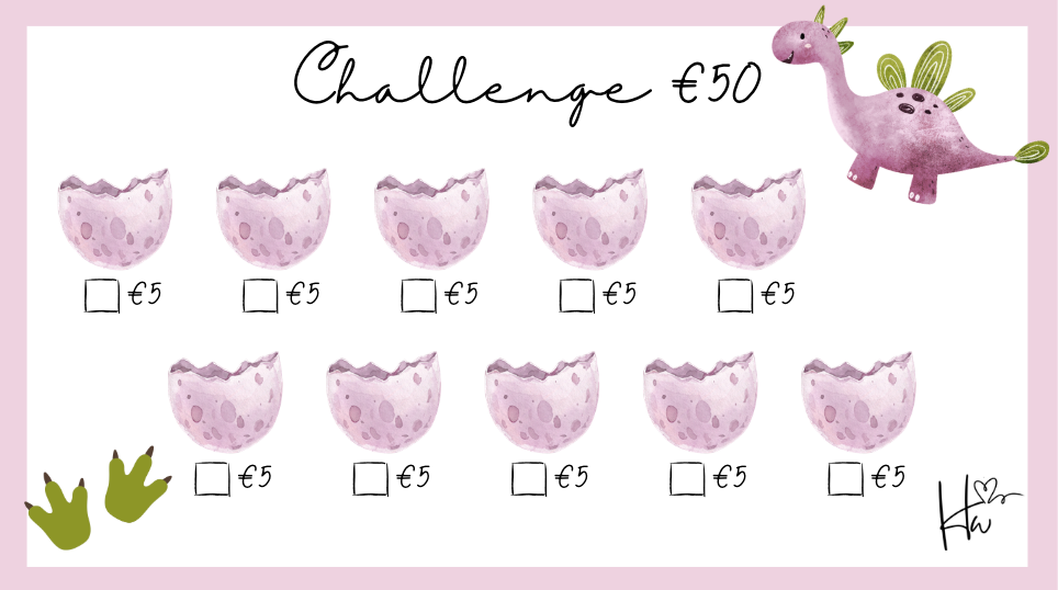 A6 Challenges Kinderbinder Dino's (3 stuks)