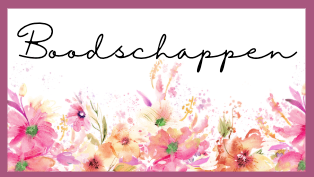 Insert Boodschappen - Bloem