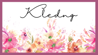 Insert Kleding - Bloem