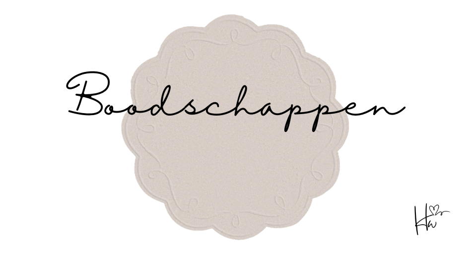 Insert  Boodschappen set Beige (9 stuks!)