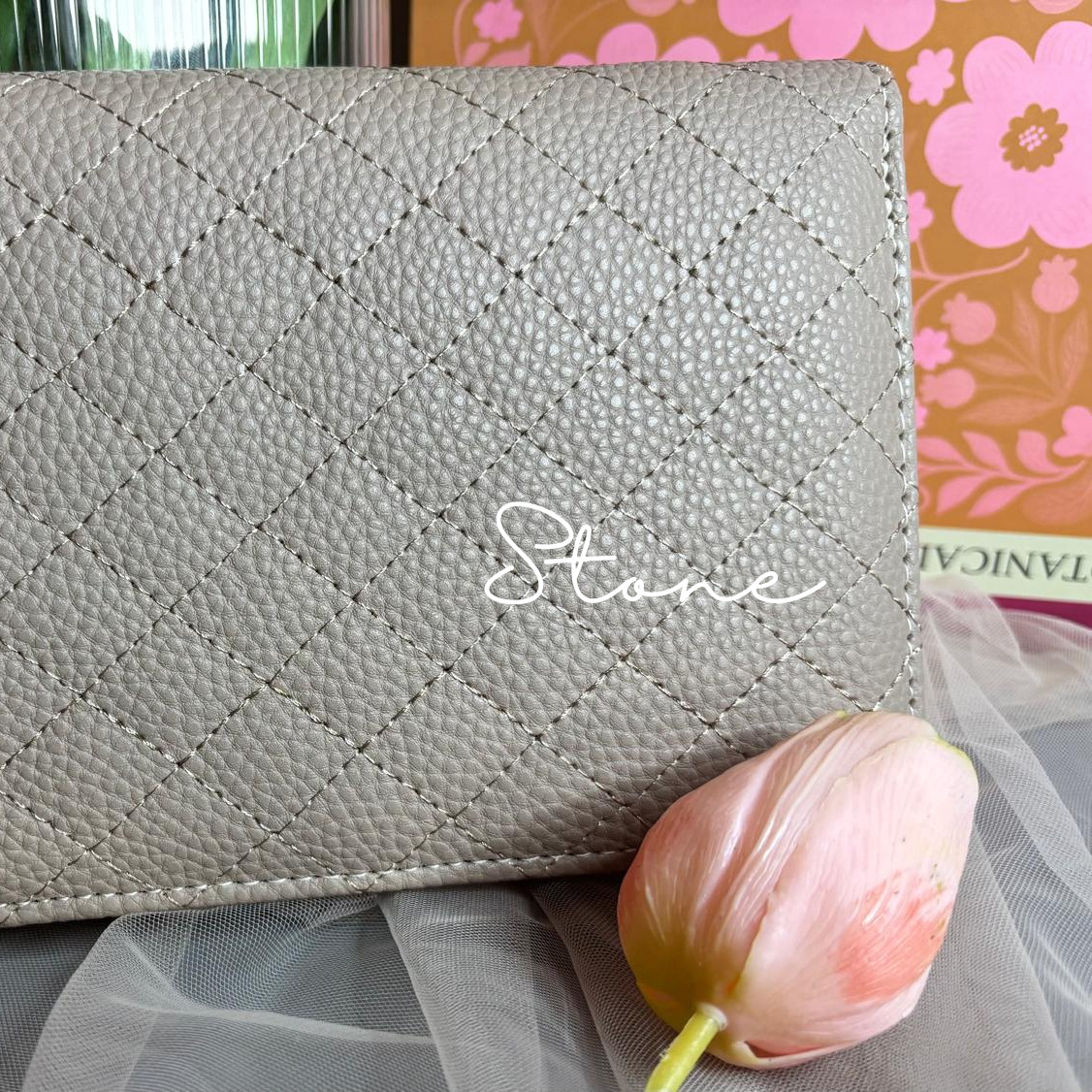 A6 Portemonnee Geruite Binder (compact)
