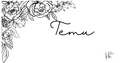 Insert Temu - Zwart & Wit