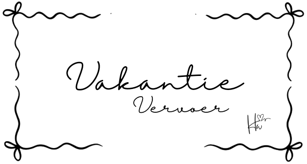 Insert Vakantieset (8 stuks) - Zwart & Wit