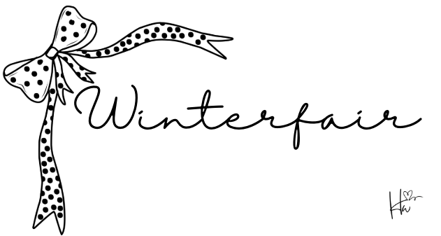 Insert Winterfair - Zwart & Wit