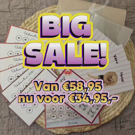 Vakantie Binder Set